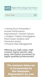 Mobile Screenshot of hightechnologyseminars.com